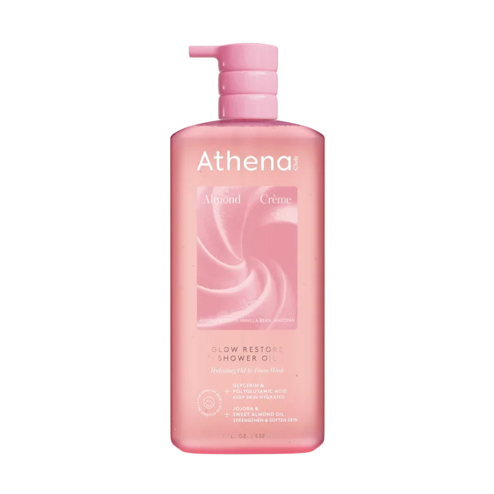 Glow Restore Shower Oil J2 Almond Crème