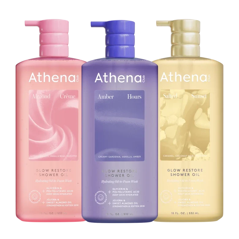 Glow Restore Shower Oil Trio P3