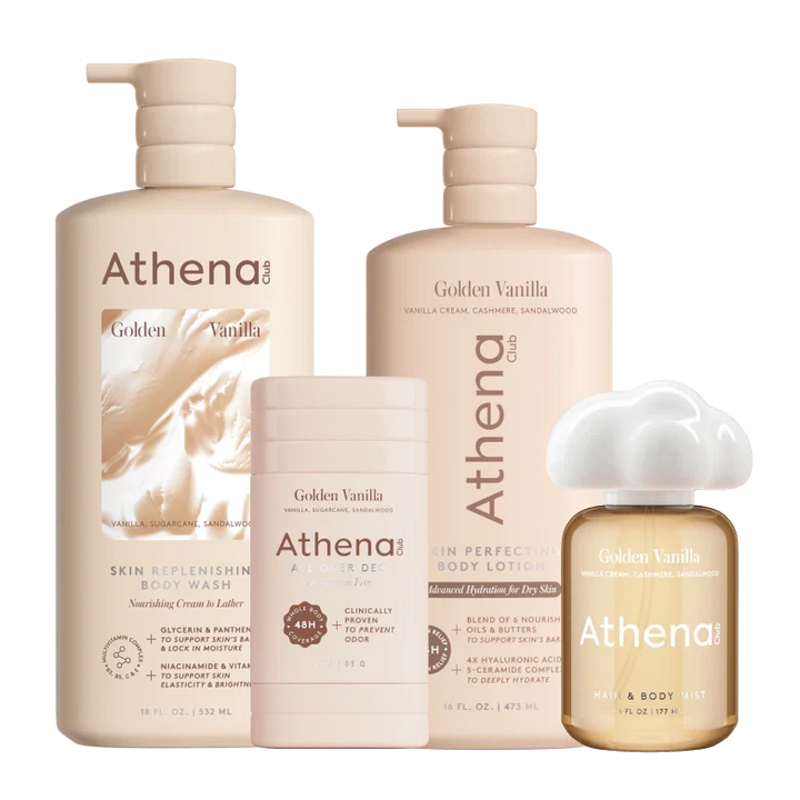 Full Body Fragrance Routine Q4 Golden Vanilla